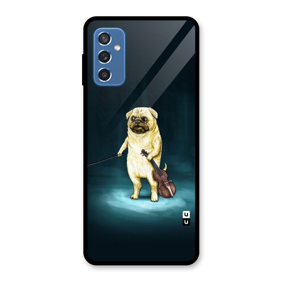 Violin Master Glass Back Case for Galaxy M52 5G
