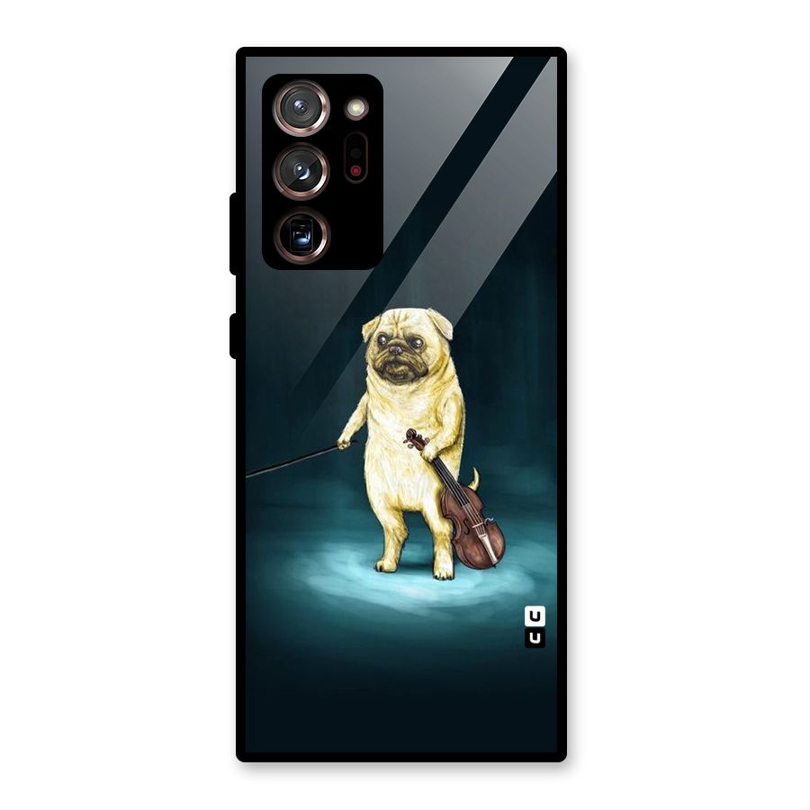 Violin Master Glass Back Case for Galaxy Note 20 Ultra