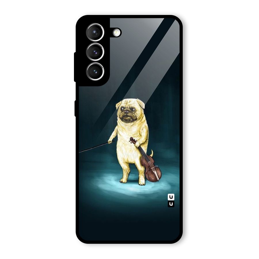 Violin Master Glass Back Case for Galaxy S21 5G