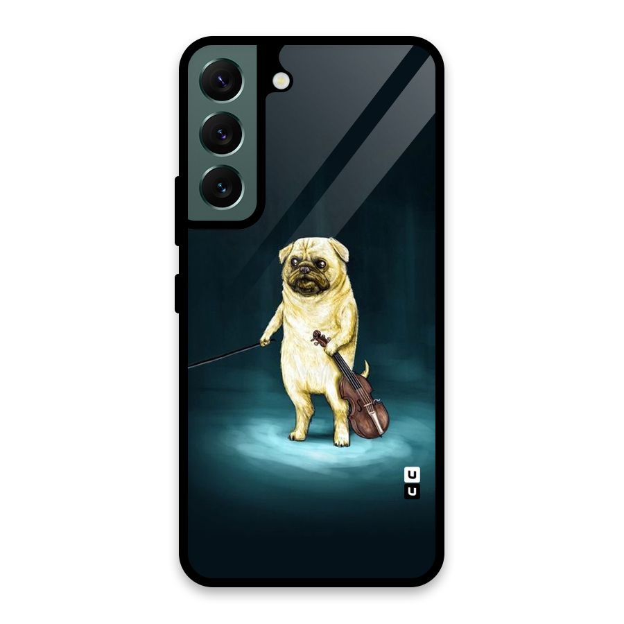 Violin Master Glass Back Case for Galaxy S22 5G