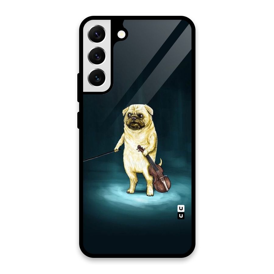 Violin Master Glass Back Case for Galaxy S22 Plus 5G