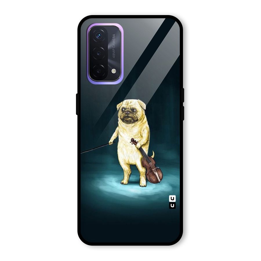 Violin Master Glass Back Case for Oppo A74 5G