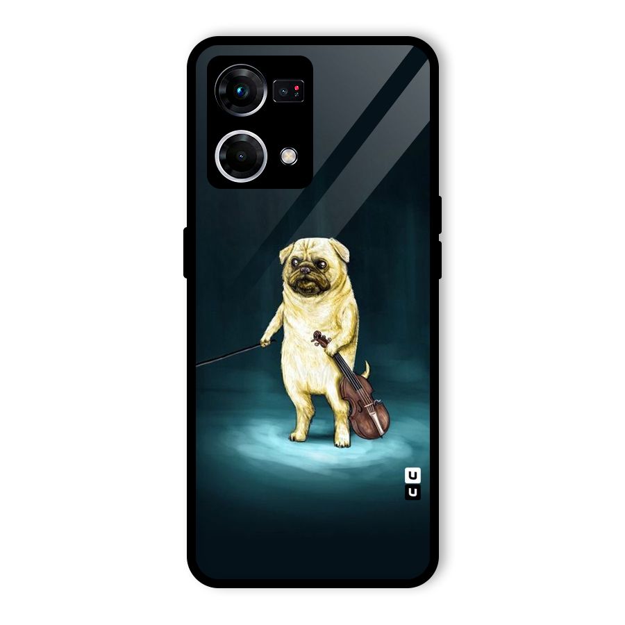 Violin Master Glass Back Case for Oppo F21 Pro 4G