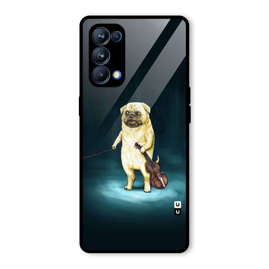 Violin Master Glass Back Case for Oppo Reno5 Pro 5G