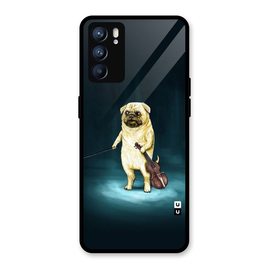 Violin Master Glass Back Case for Oppo Reno6 5G
