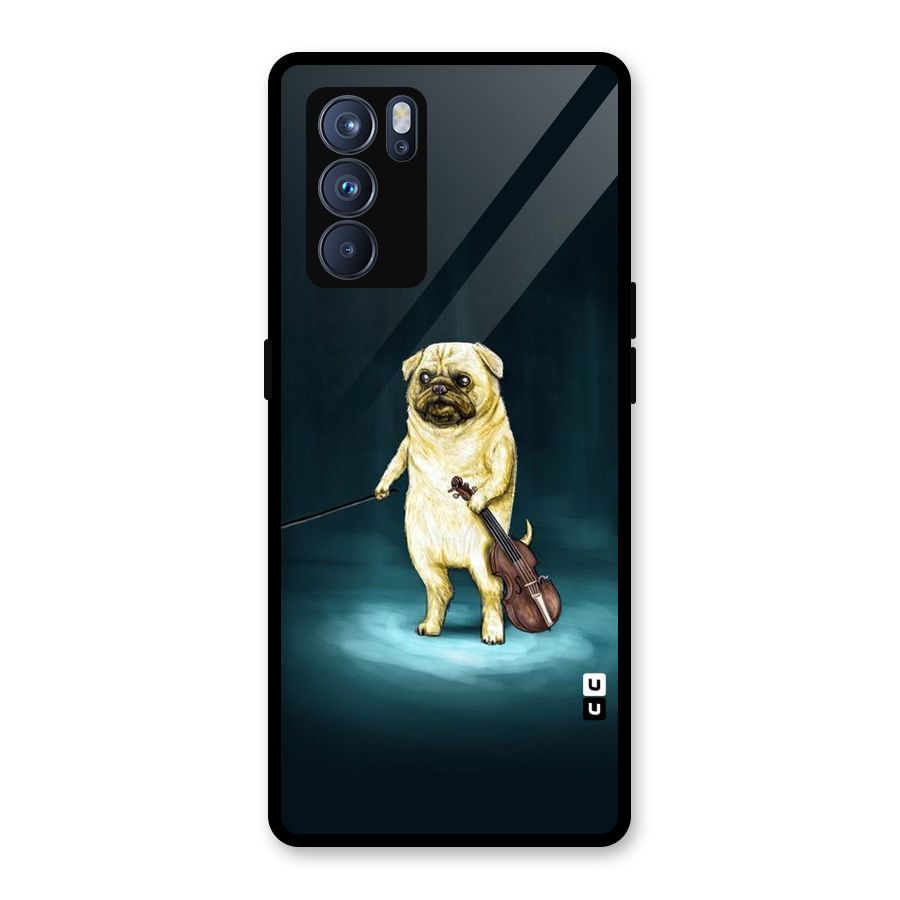 Violin Master Glass Back Case for Oppo Reno6 Pro 5G