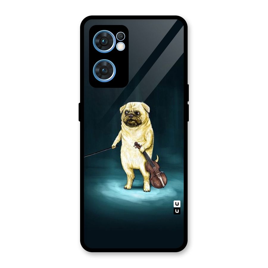 Violin Master Glass Back Case for Oppo Reno7 5G