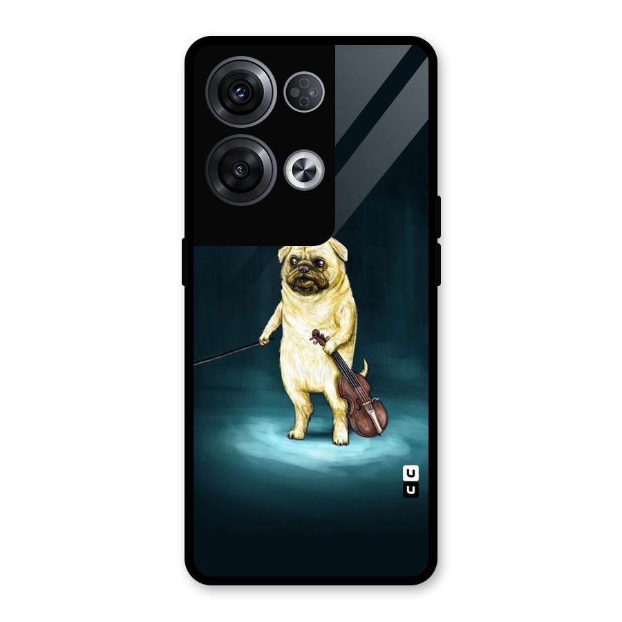 Violin Master Glass Back Case for Oppo Reno8 Pro 5G