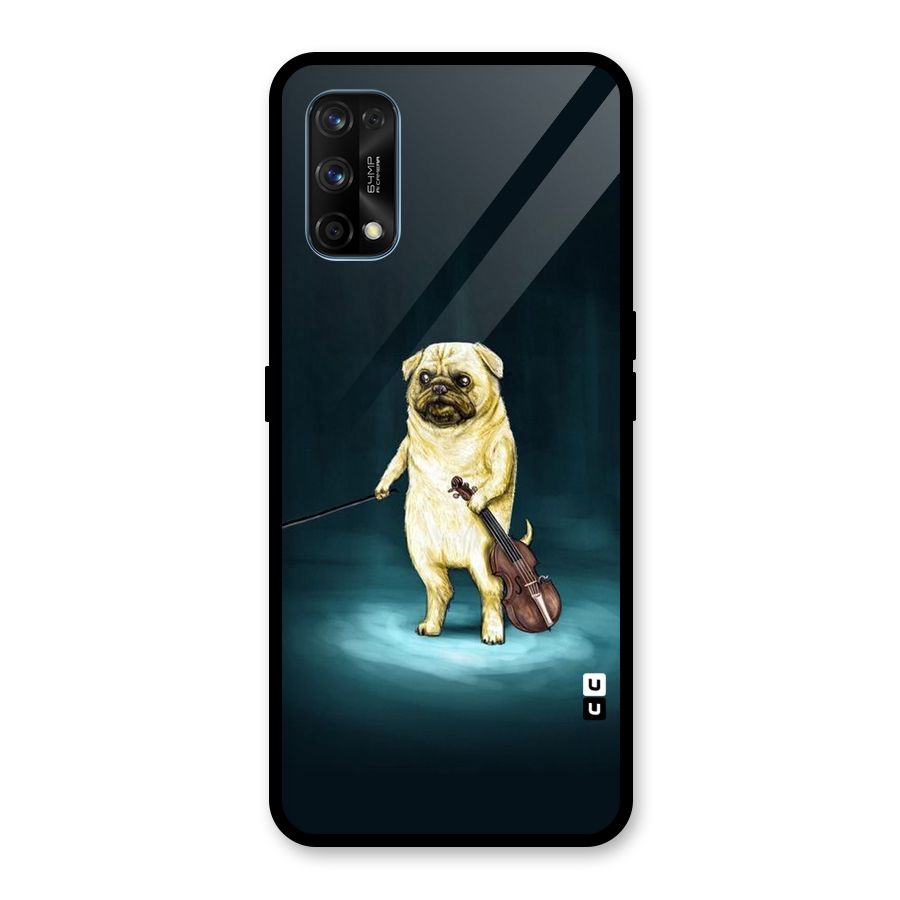 Violin Master Glass Back Case for Realme 7 Pro