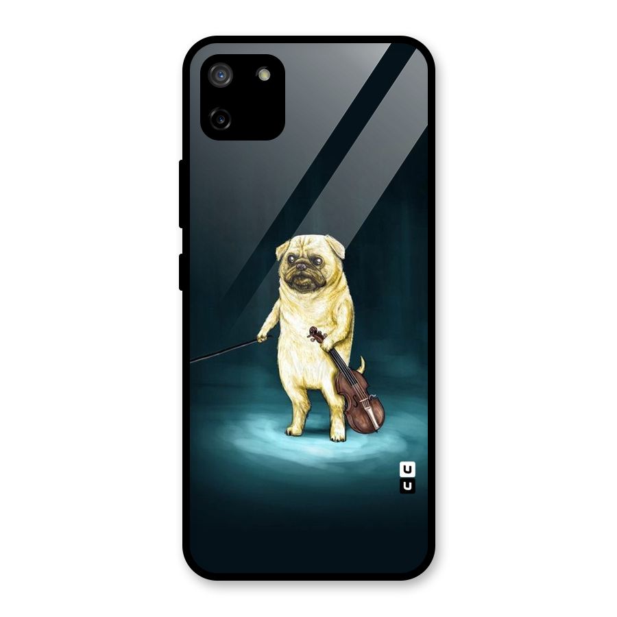 Violin Master Glass Back Case for Realme C11