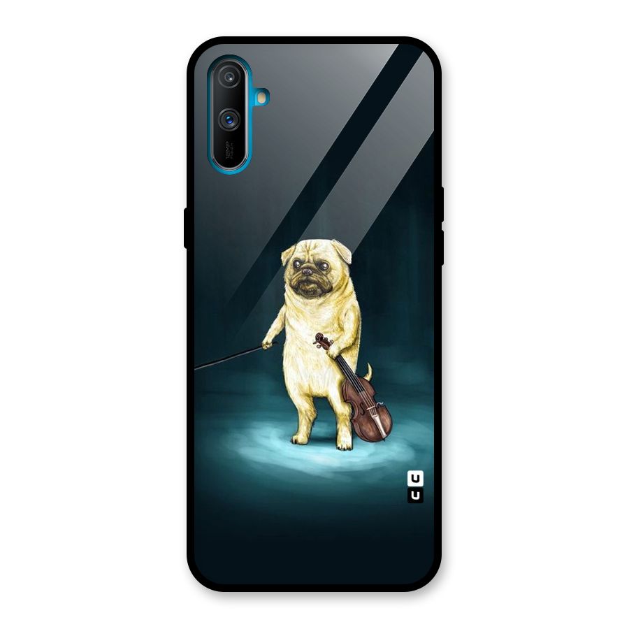 Violin Master Glass Back Case for Realme C3