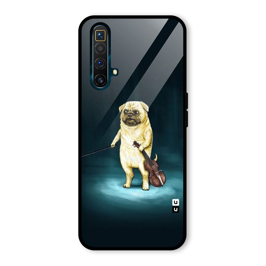 Violin Master Glass Back Case for Realme X3 SuperZoom