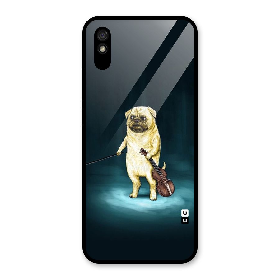 Violin Master Glass Back Case for Redmi 9i