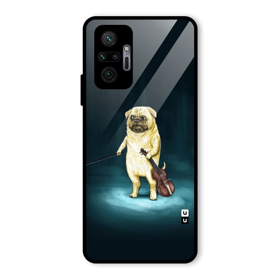 Violin Master Glass Back Case for Redmi Note 10 Pro Max