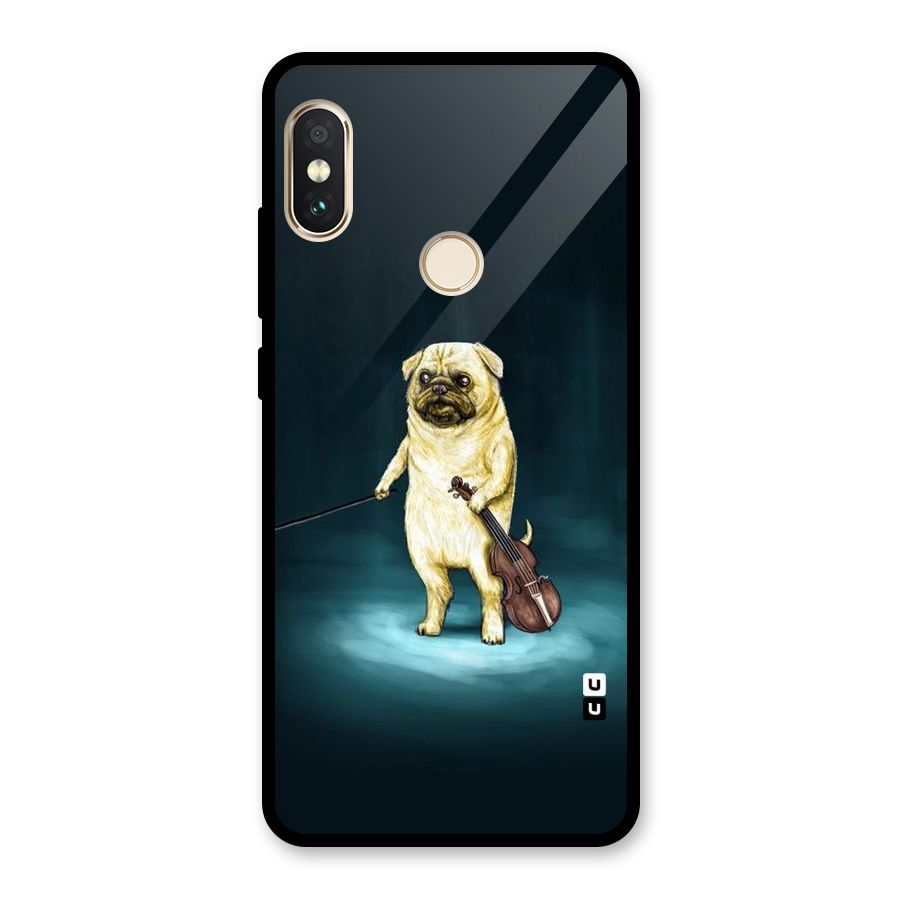 Violin Master Glass Back Case for Redmi Note 5 Pro