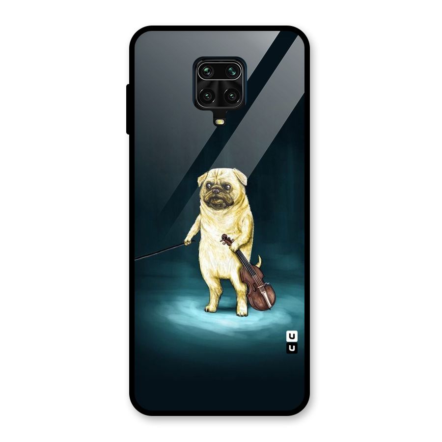 Violin Master Glass Back Case for Redmi Note 9 Pro Max