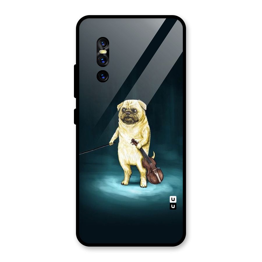 Violin Master Glass Back Case for Vivo V15 Pro