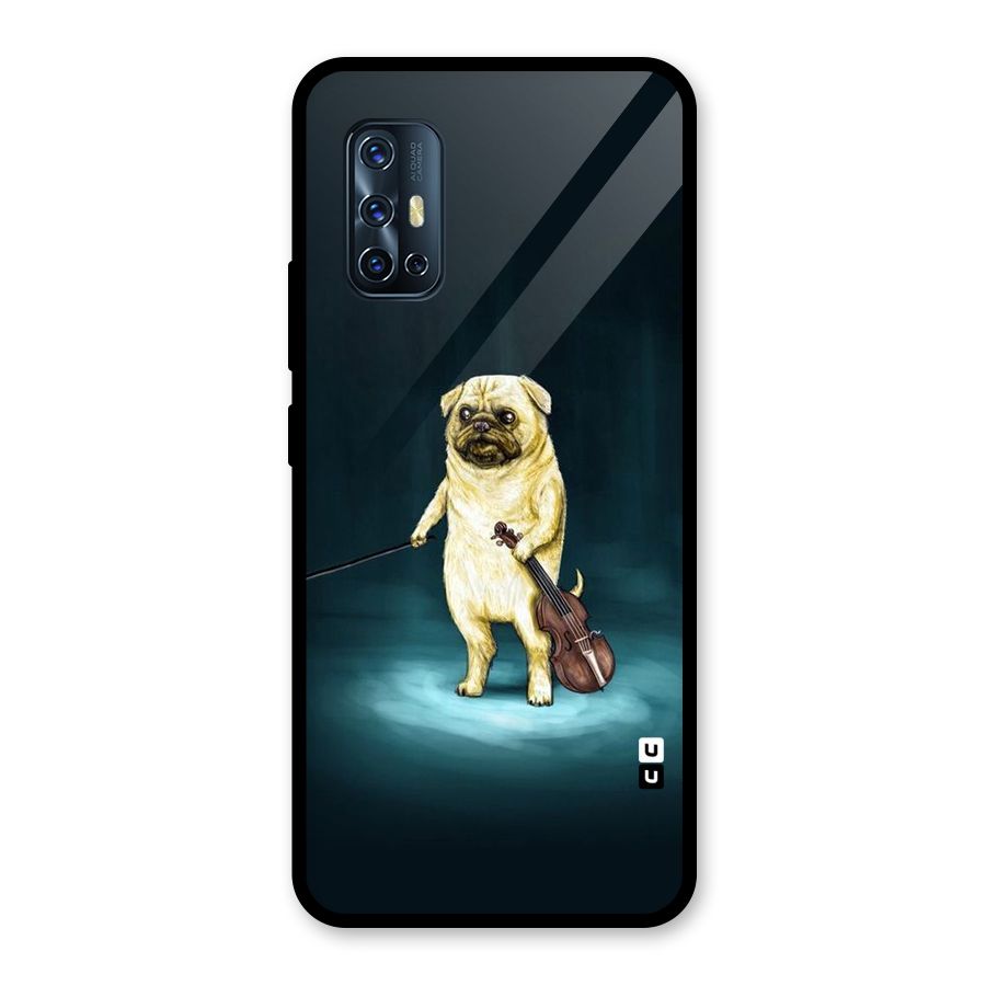 Violin Master Glass Back Case for Vivo V17