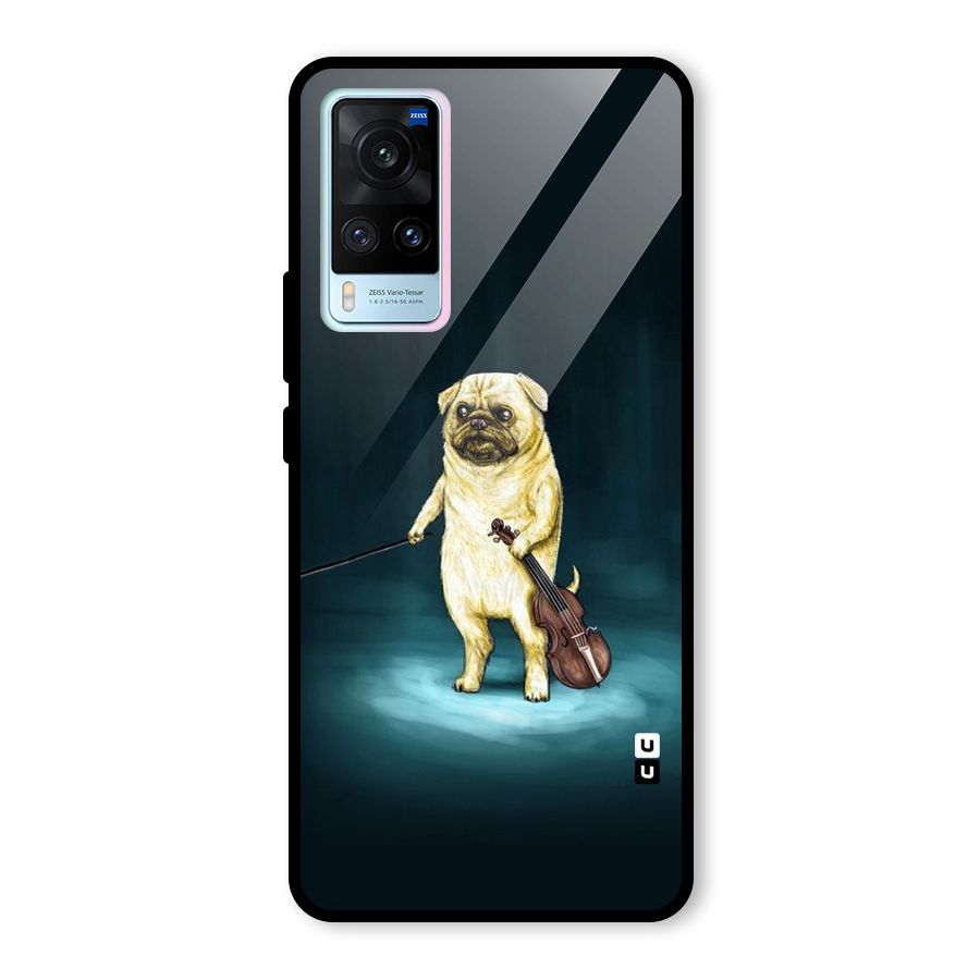 Violin Master Glass Back Case for Vivo X60