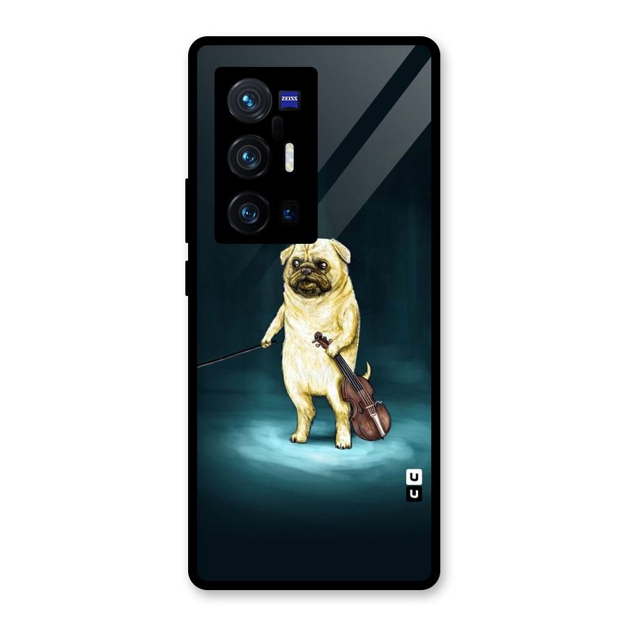 Violin Master Glass Back Case for Vivo X70 Pro Plus