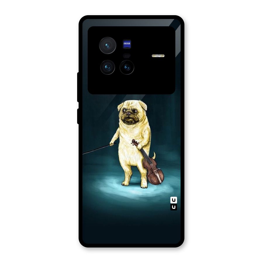 Violin Master Glass Back Case for Vivo X80