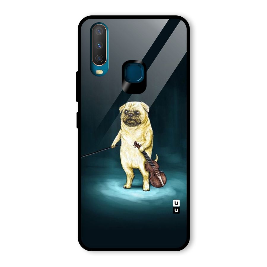 Violin Master Glass Back Case for Vivo Y12