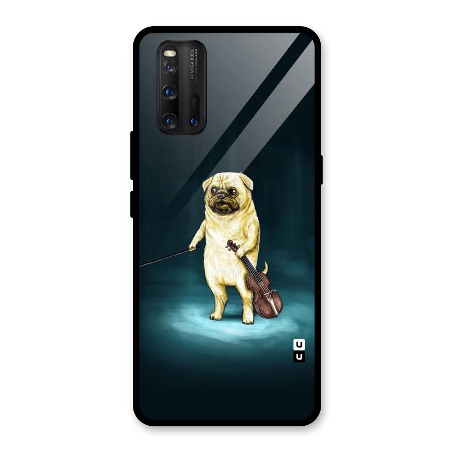 Violin Master Glass Back Case for Vivo iQOO 3