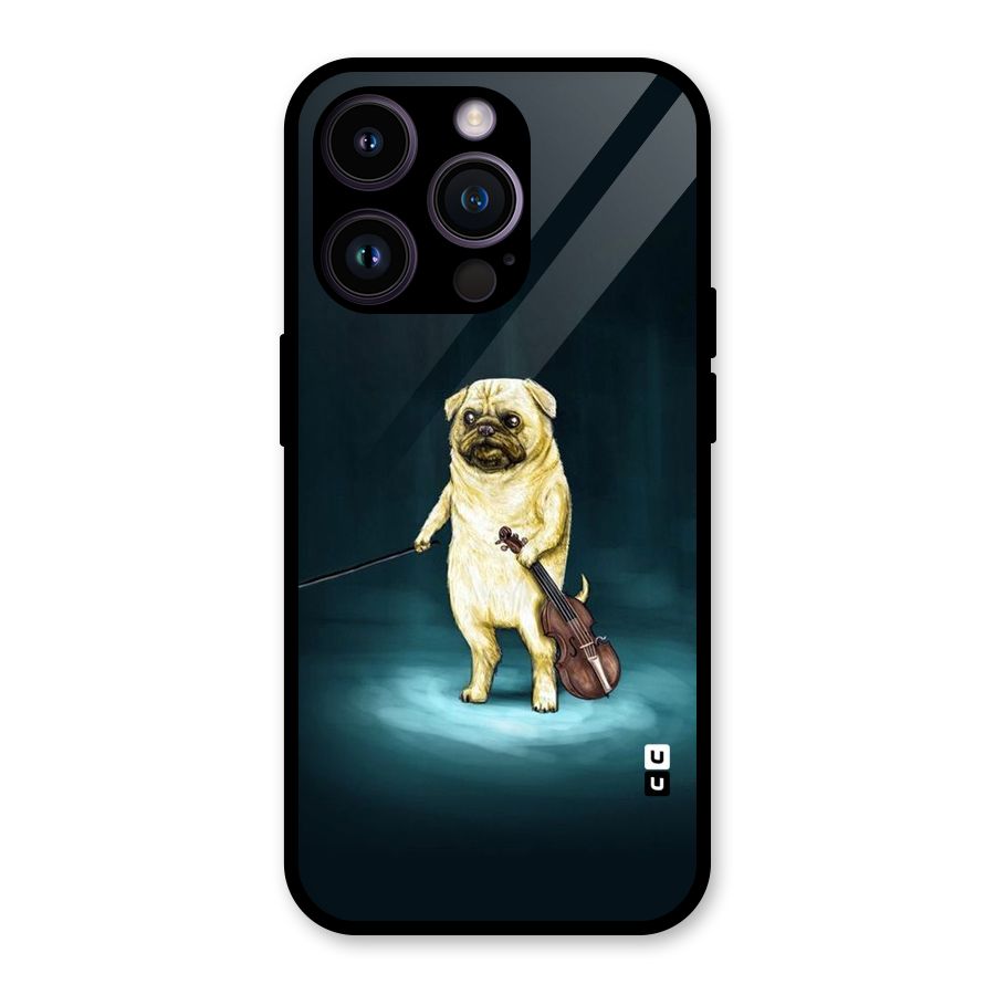 Violin Master Glass Back Case for iPhone 14 Pro