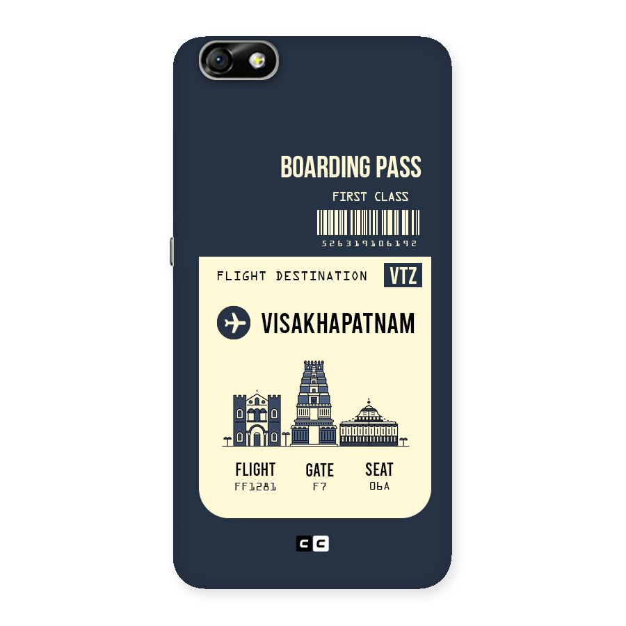 Vishakapatnam Boarding Pass Back Case for Honor 4X