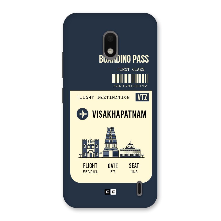 Vishakapatnam Boarding Pass Back Case for Nokia 2.2