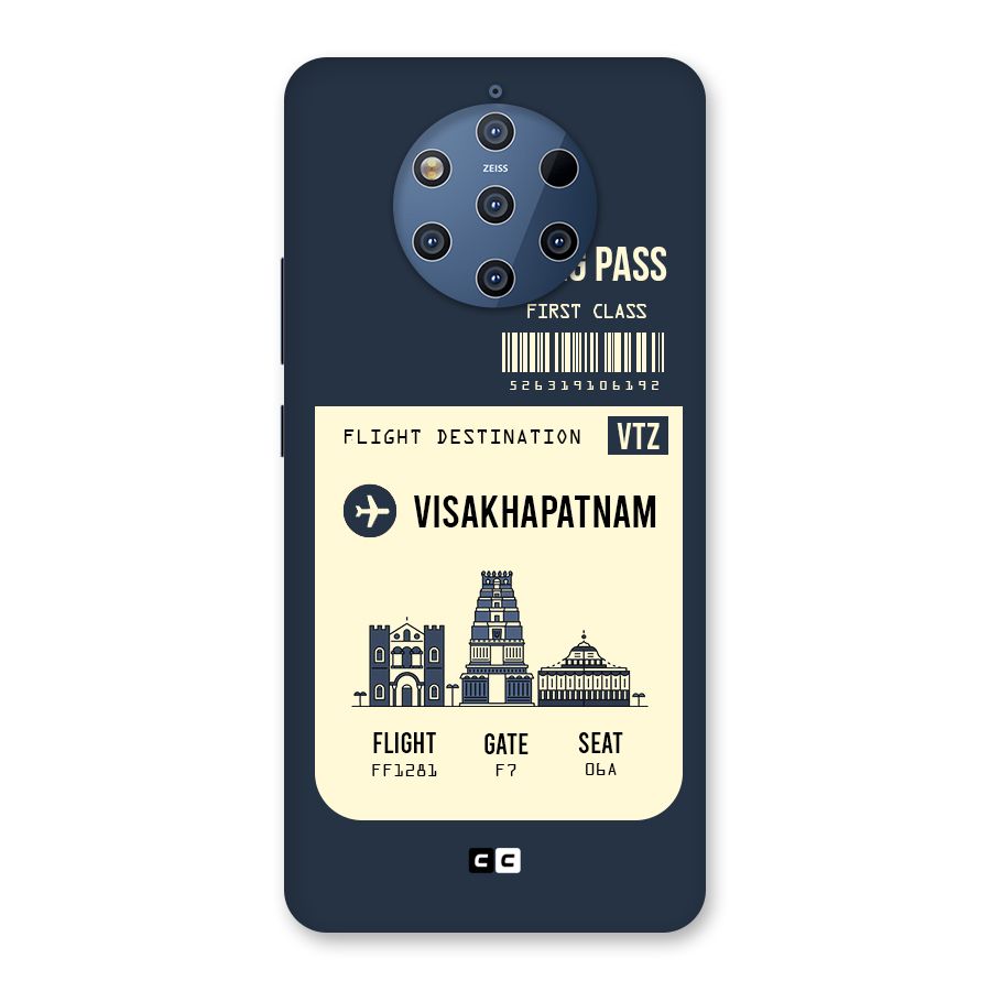 Vishakapatnam Boarding Pass Back Case for Nokia 9 PureView