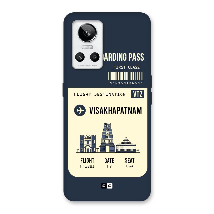 Vishakapatnam Boarding Pass Back Case for Realme GT Neo 3