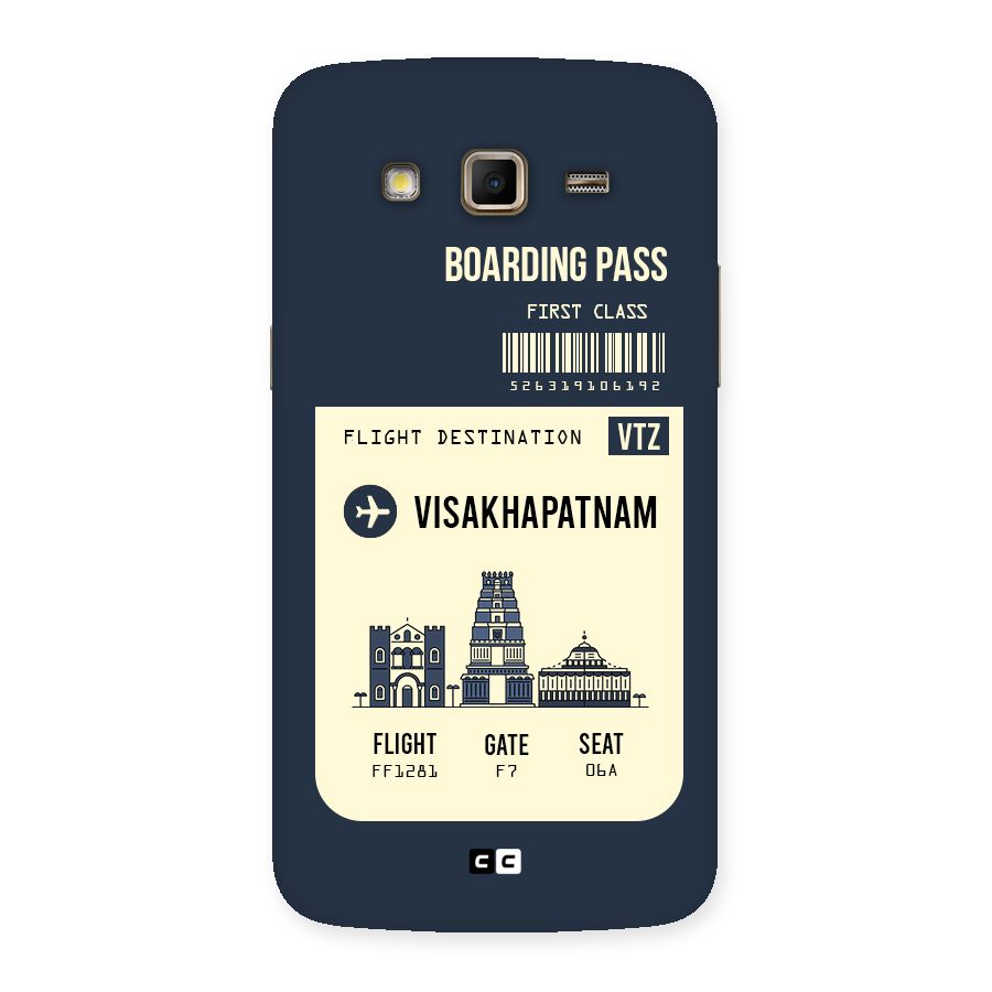 Vishakapatnam Boarding Pass Back Case for Samsung Galaxy Grand 2