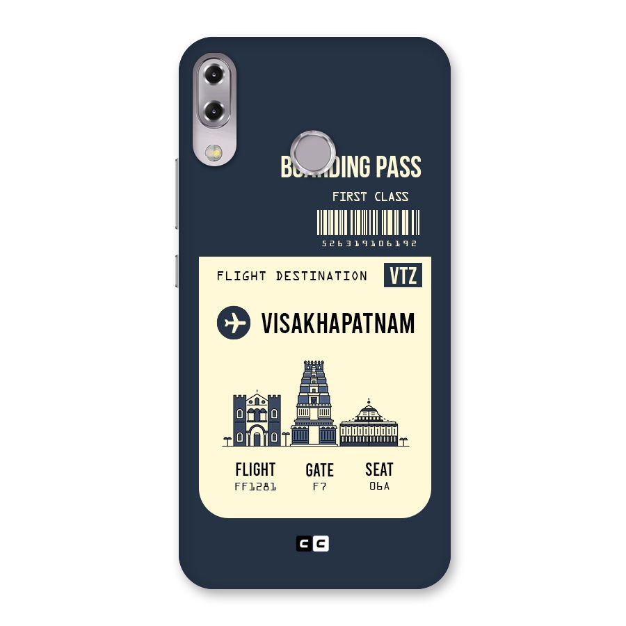 Vishakapatnam Boarding Pass Back Case for Zenfone 5Z