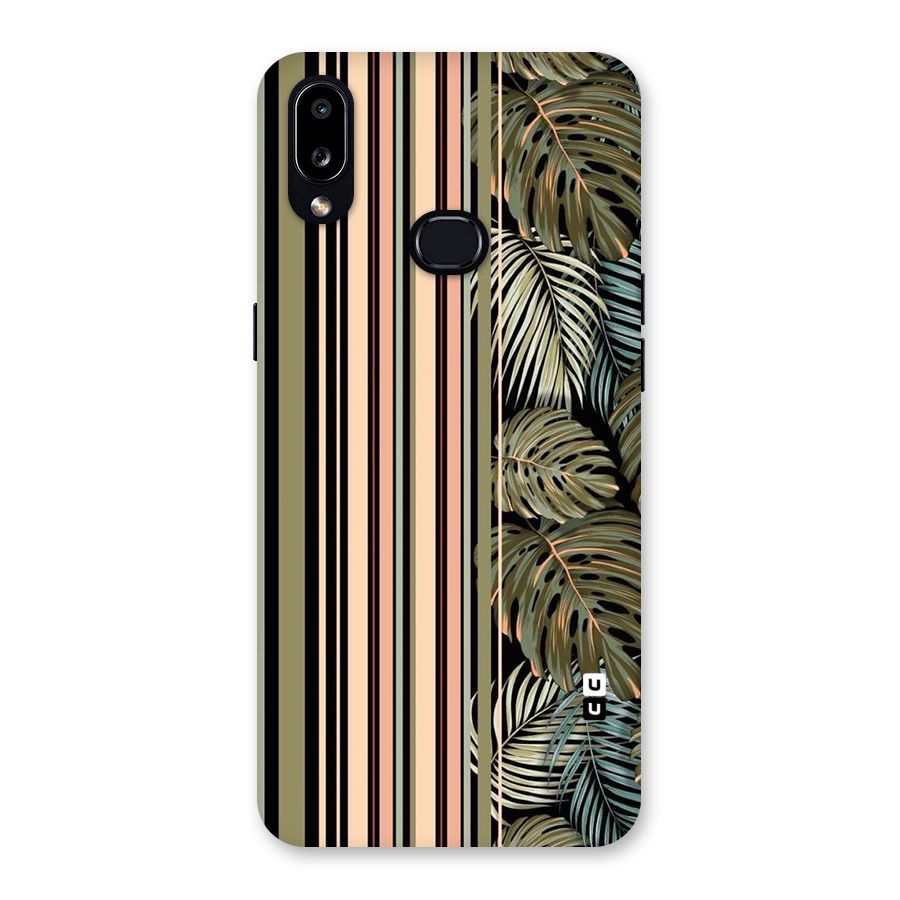 Visual Art Leafs Back Case for Galaxy A10s