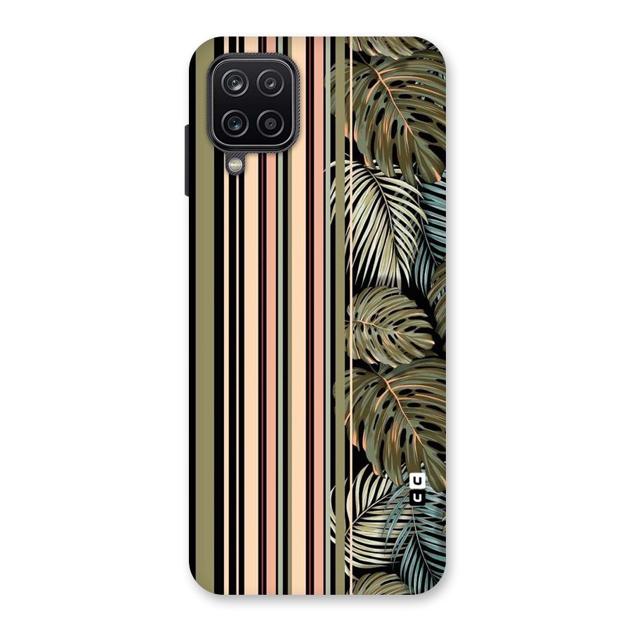 Visual Art Leafs Back Case for Galaxy A12