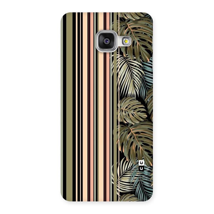 Visual Art Leafs Back Case for Galaxy A3 2016