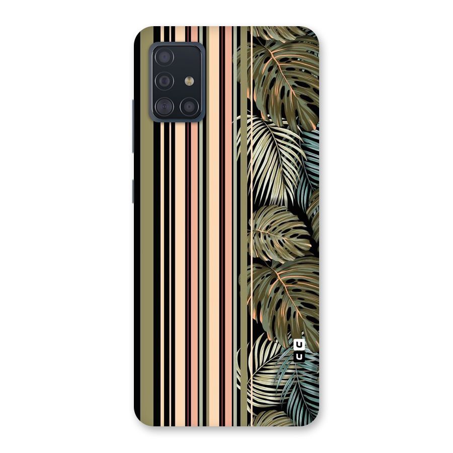 Visual Art Leafs Back Case for Galaxy A51