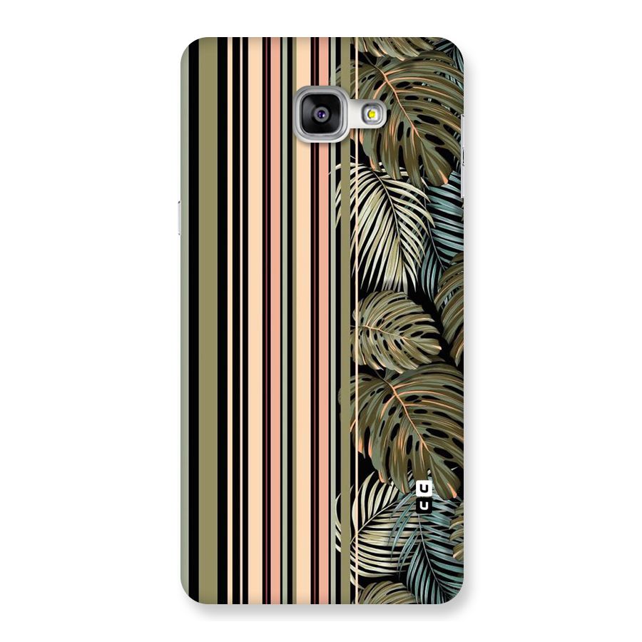 Visual Art Leafs Back Case for Galaxy A9