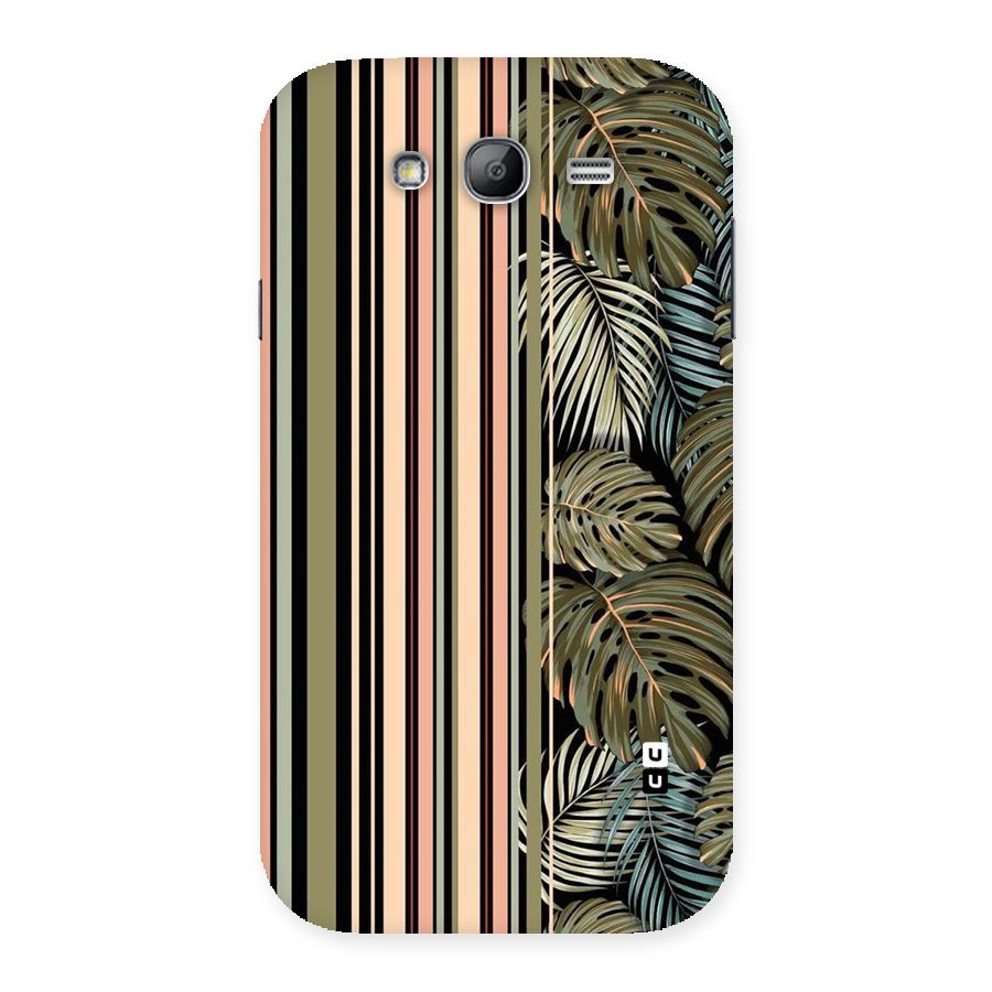 Visual Art Leafs Back Case for Galaxy Grand