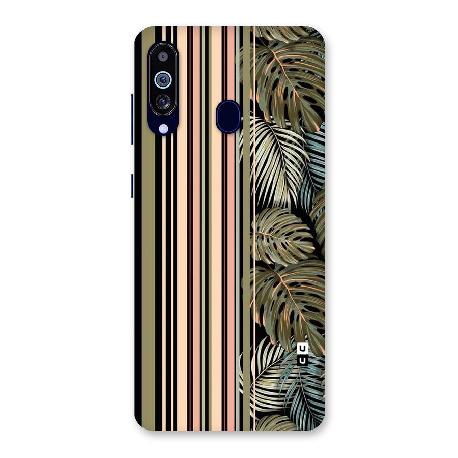 Visual Art Leafs Back Case for Galaxy M40