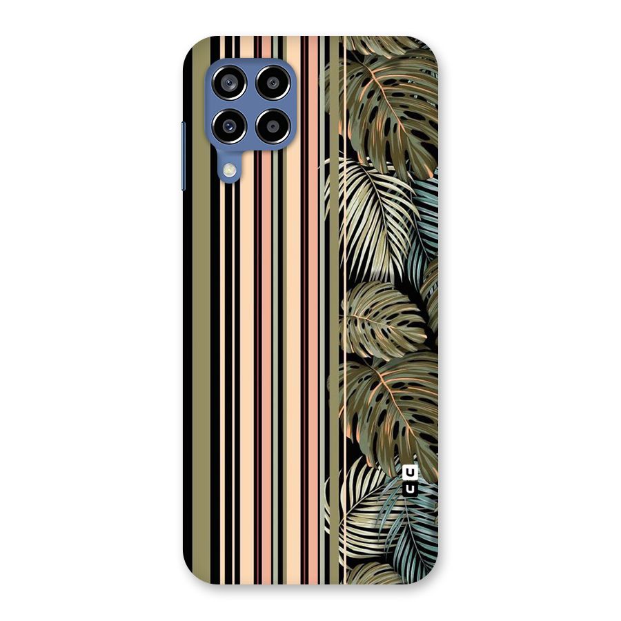Visual Art Leafs Back Case for Galaxy M53 5G