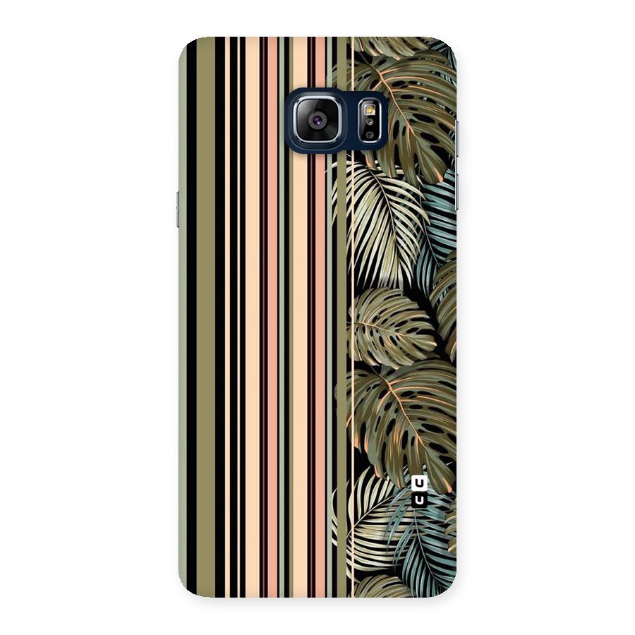 Visual Art Leafs Back Case for Galaxy Note 5