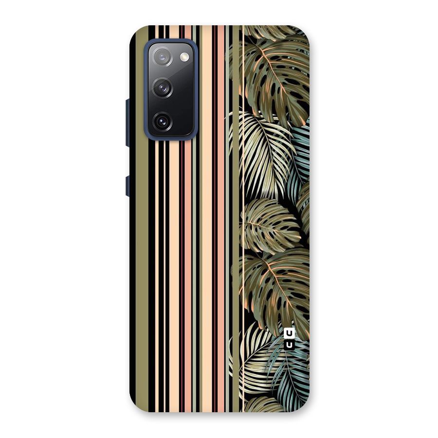 Visual Art Leafs Back Case for Galaxy S20 FE