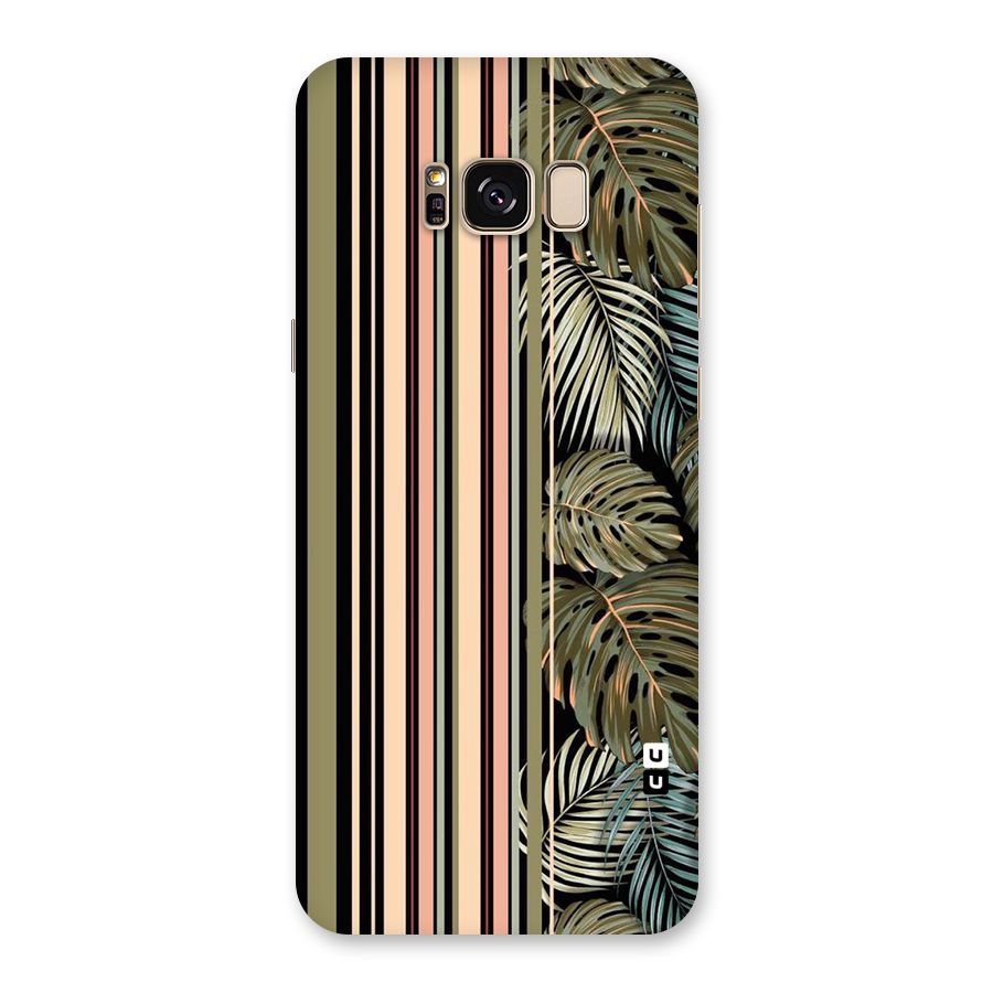 Visual Art Leafs Back Case for Galaxy S8 Plus