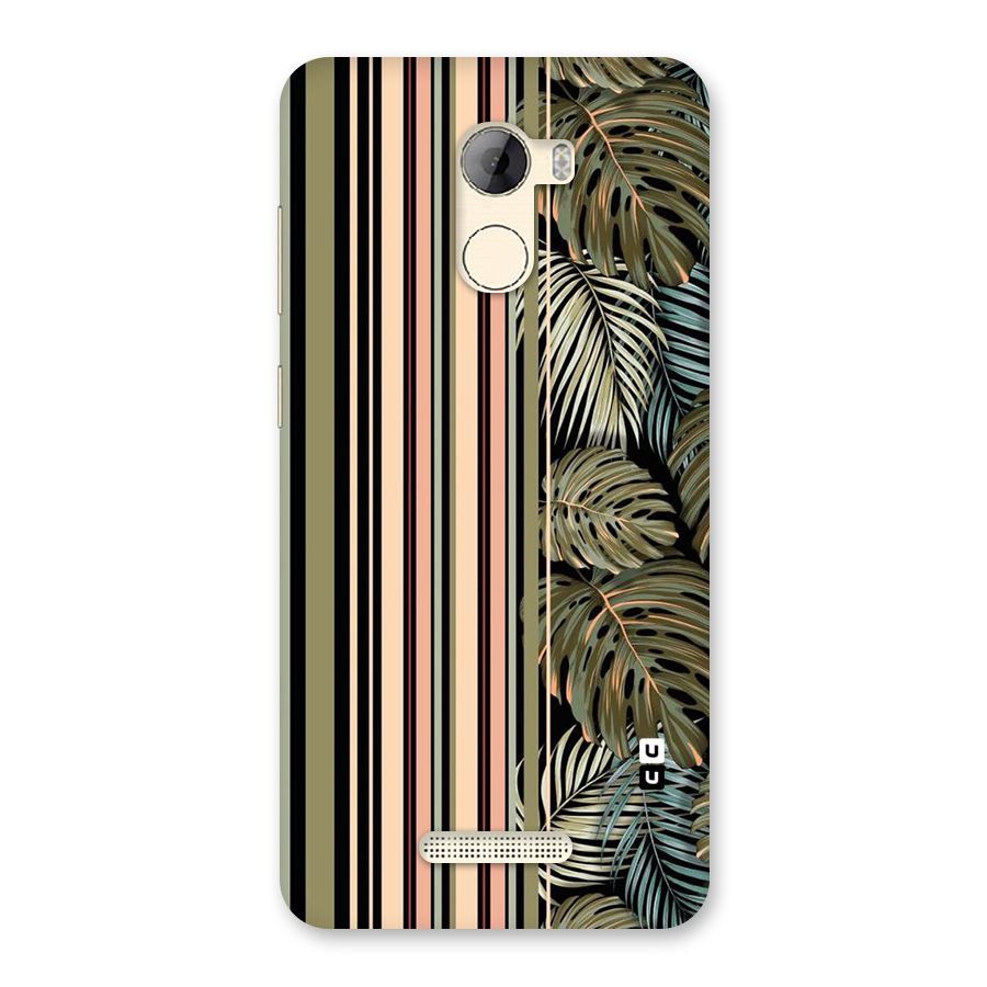 Visual Art Leafs Back Case for Gionee A1 LIte
