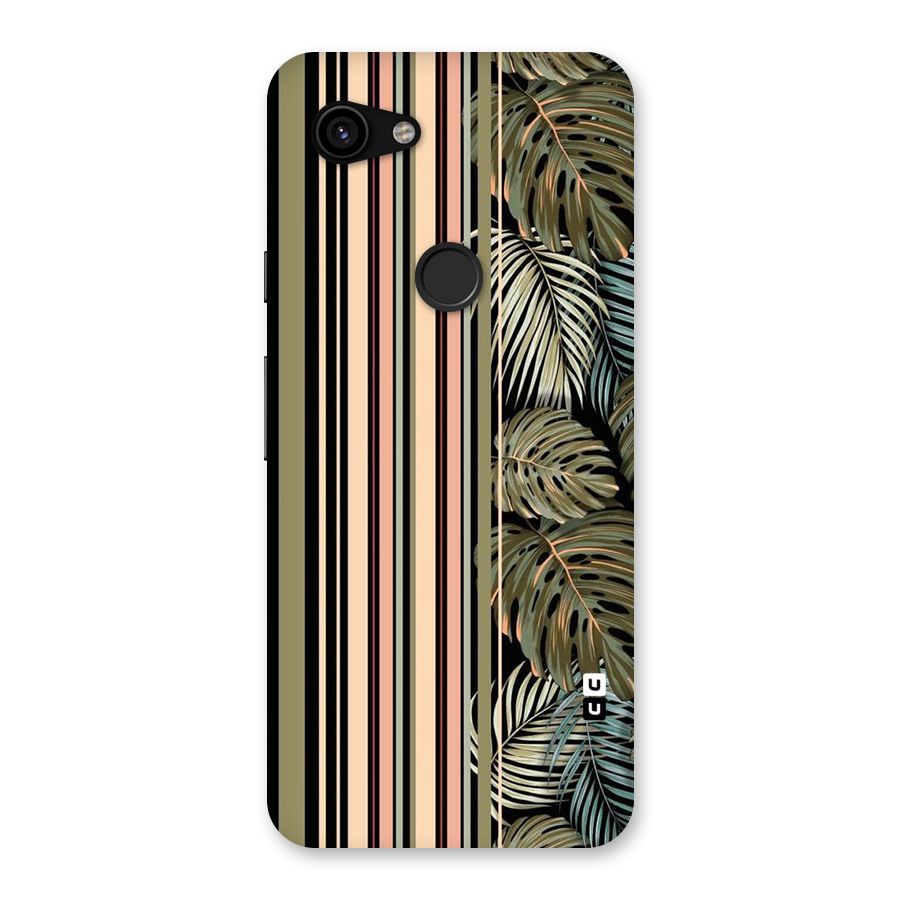 Visual Art Leafs Back Case for Google Pixel 3a