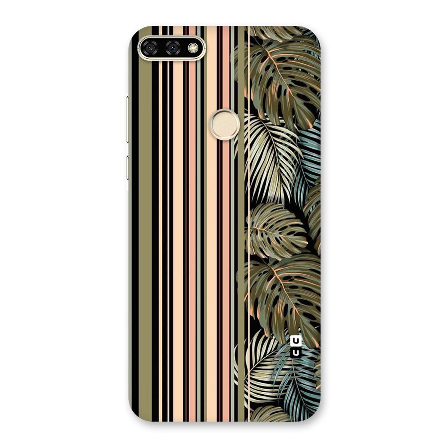 Visual Art Leafs Back Case for Honor 7A