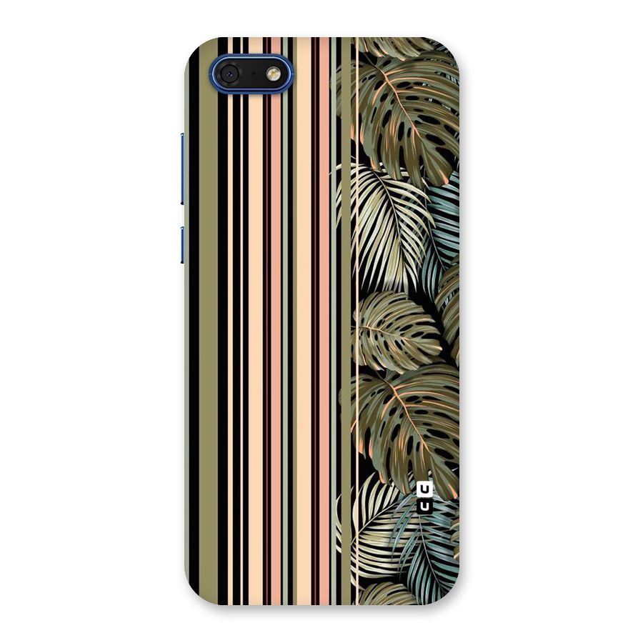 Visual Art Leafs Back Case for Honor 7s