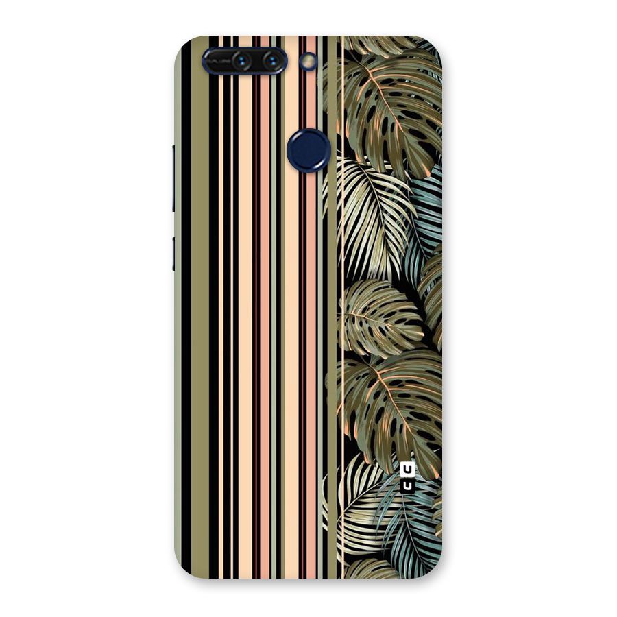 Visual Art Leafs Back Case for Honor 8 Pro